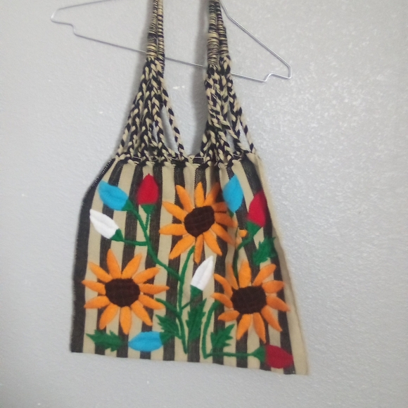 Floral Embroidered Tote Bag - Multicolor ( Box ED ) - Picture 1 of 3